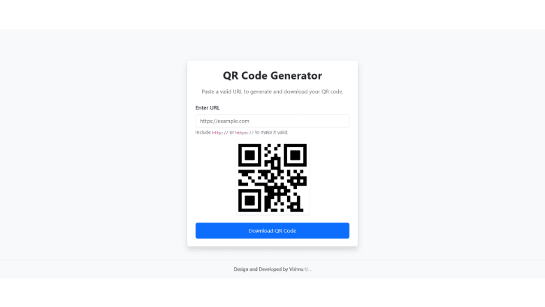 QR Code Generator