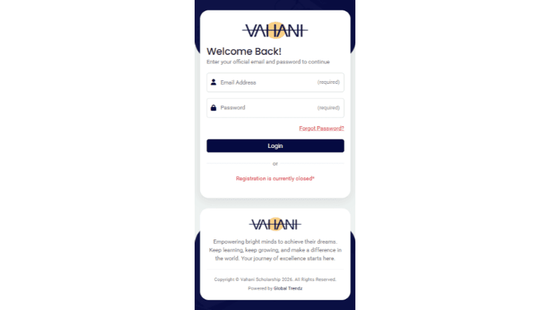 Scholarship Mgmt System